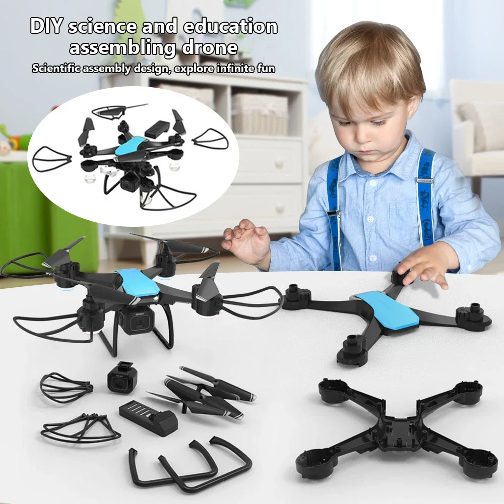 Drone Camera Hd - JJRC H108 DIY Öğretici Montajlı Mini