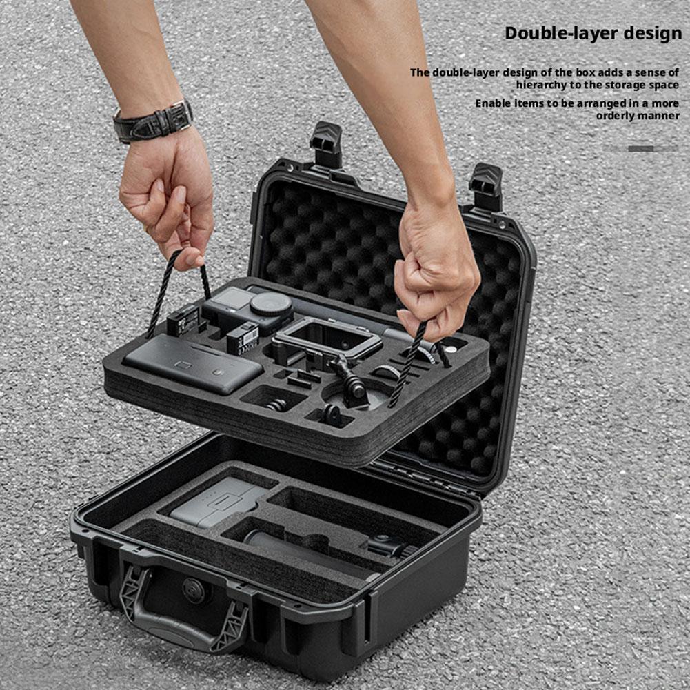 2 kat sert çanta DJI Osmo Acti - Drone Camera Case incelemesi ve fiyatı