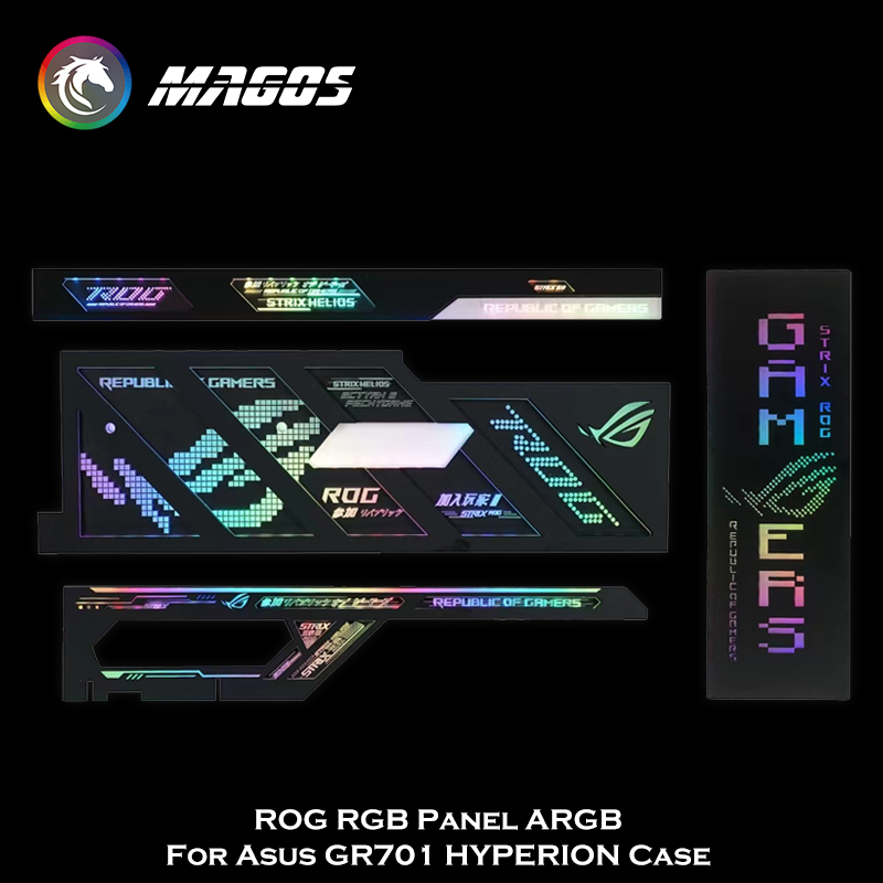 ROG RGB Panel ARGB Asus GR701  - Holy Stone Drone Hs440 incelemesi ve fiyatı